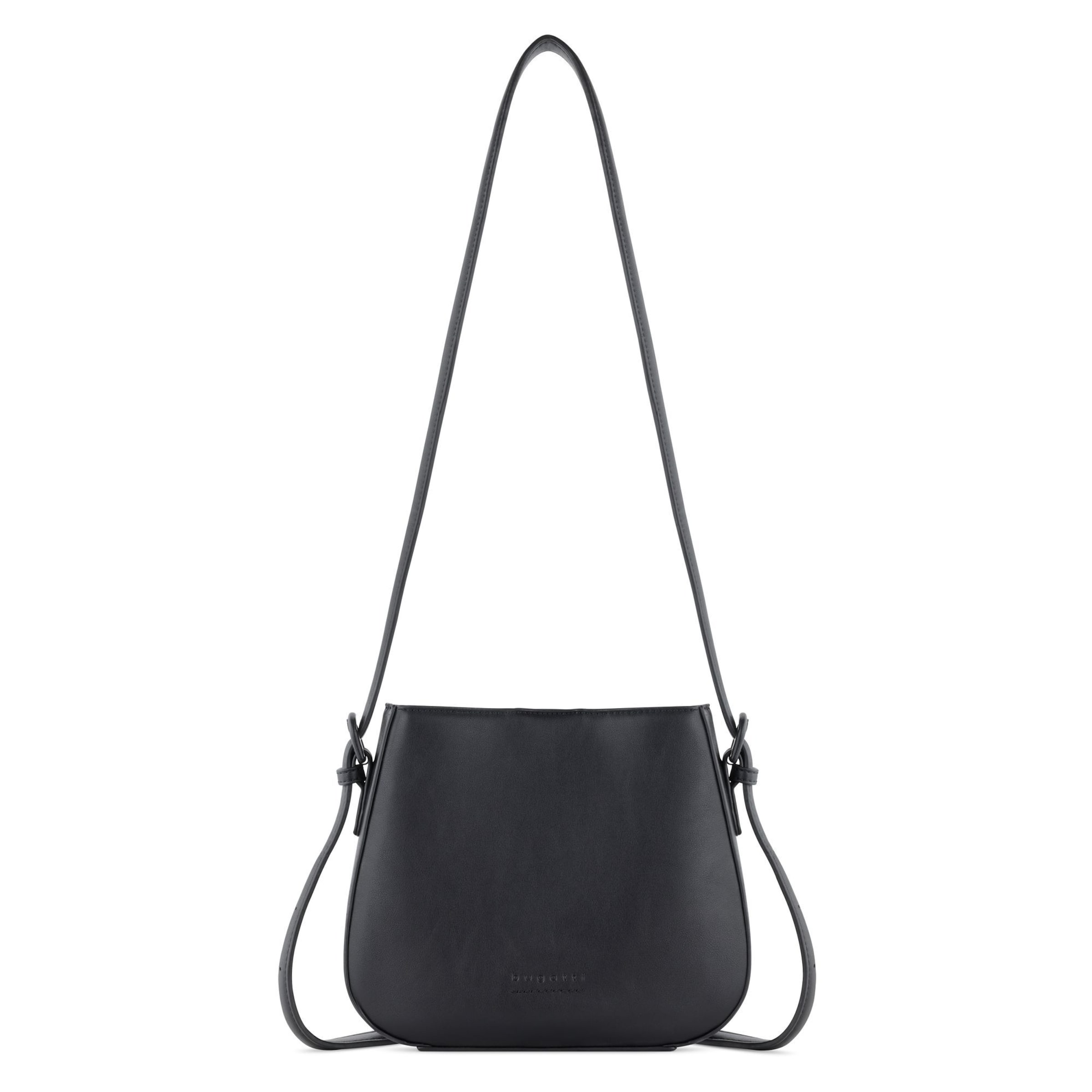 bugatti Umhängetasche 'Luna' in Schwarz: Vorderseite