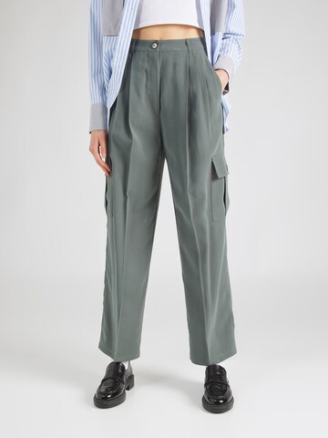 Regular Pantalon cargo 'Noi' OH APRIL en vert : devant