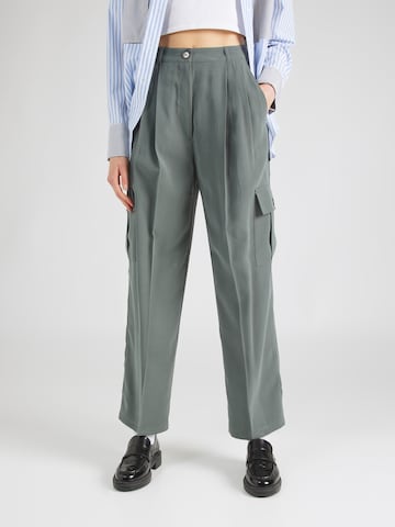 Regular Pantalon cargo 'Noi' OH APRIL en vert : devant