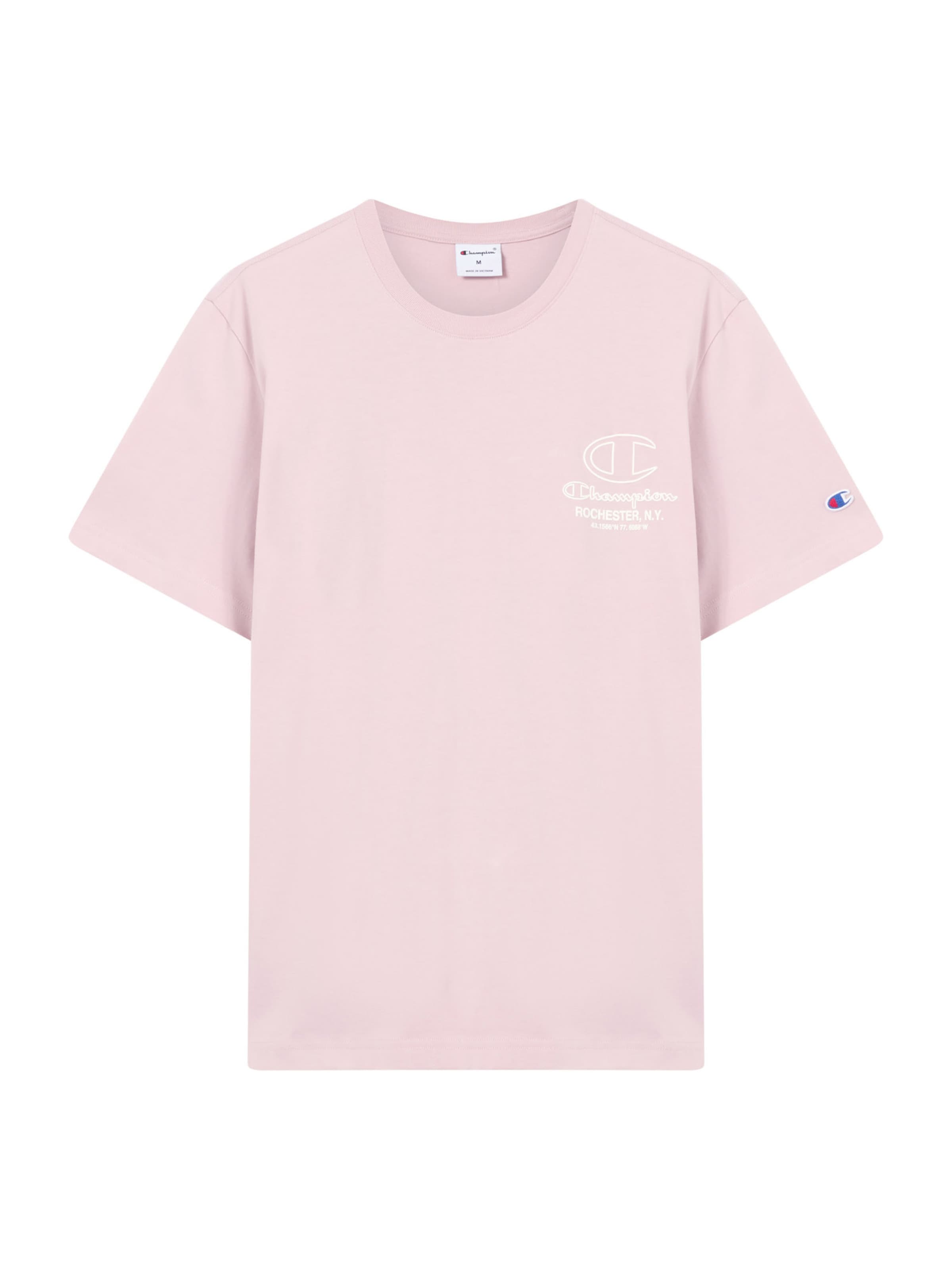 Champion Authentic Athletic Apparel Shirt in Brown / Pastel pink / White, Item view