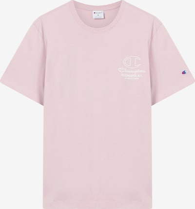 Marškinėliai iš Champion Authentic Athletic Apparel, spalva – ruda / pastelinė rožinė / balta, Prekių apžvalga