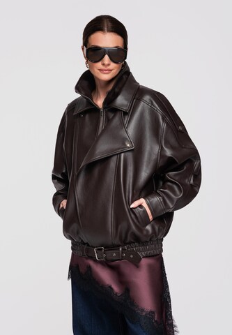 Ombre Tussenjas in Bruin