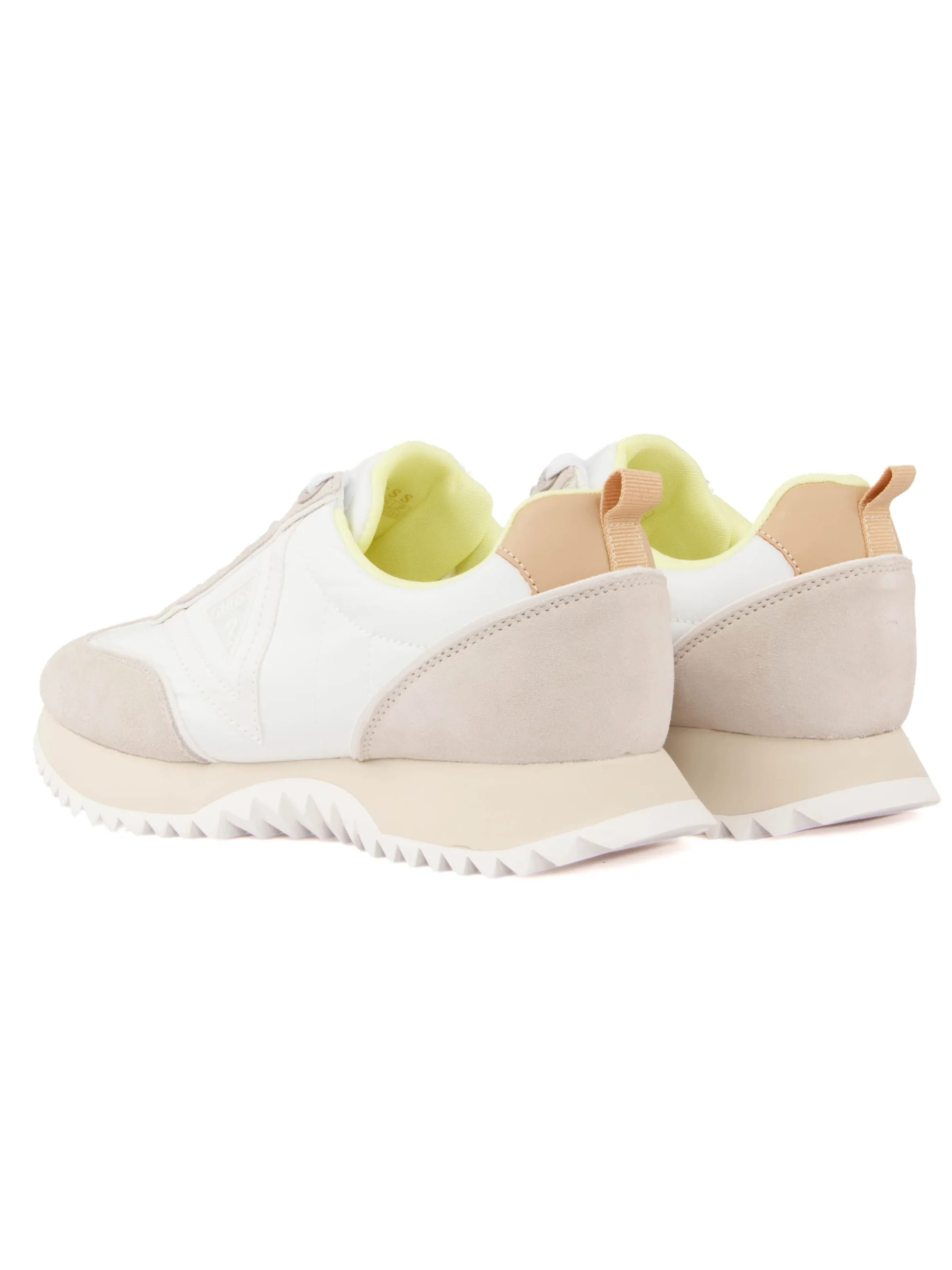Chaussure à lacets 'baisue' GUESS en beige