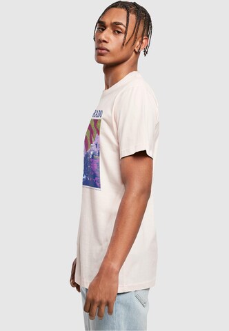 Merchcode Shirt 'Peanuts - Colorado' in Pink