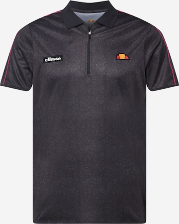 Tricou funcțional 'Hennisman' de la ELLESSE pe negru: față