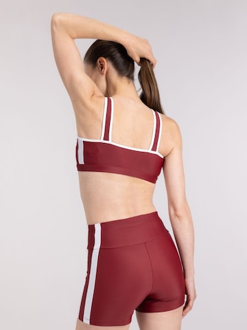 WALLIEN Badeshorts 'Sport' in Rot