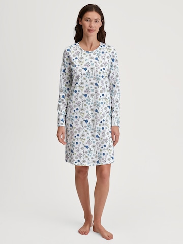 CALIDA Nightgown 'Blooming Nights' in Blue