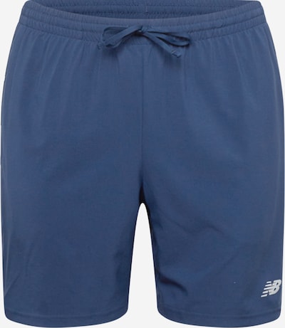 new balance Спортен панталон 'Essentials 7' в сапфирено синьо / сребърно сиво, Преглед на продукта