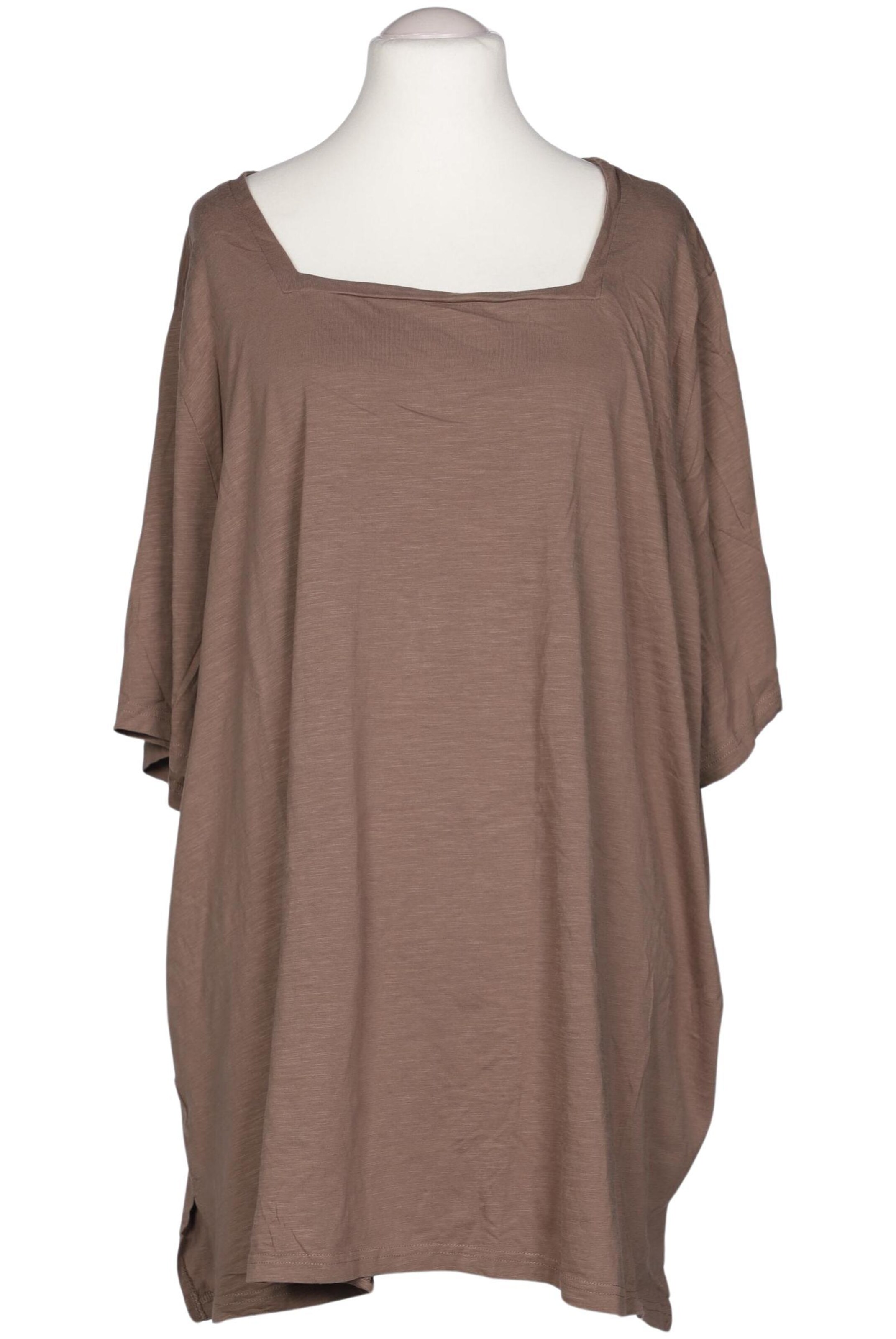 Ulla Popken T-Shirt 11XL in Braun: Vorderseite
