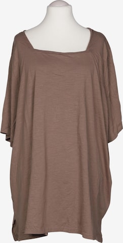 Ulla Popken T-Shirt 11XL in Braun: Vorderseite