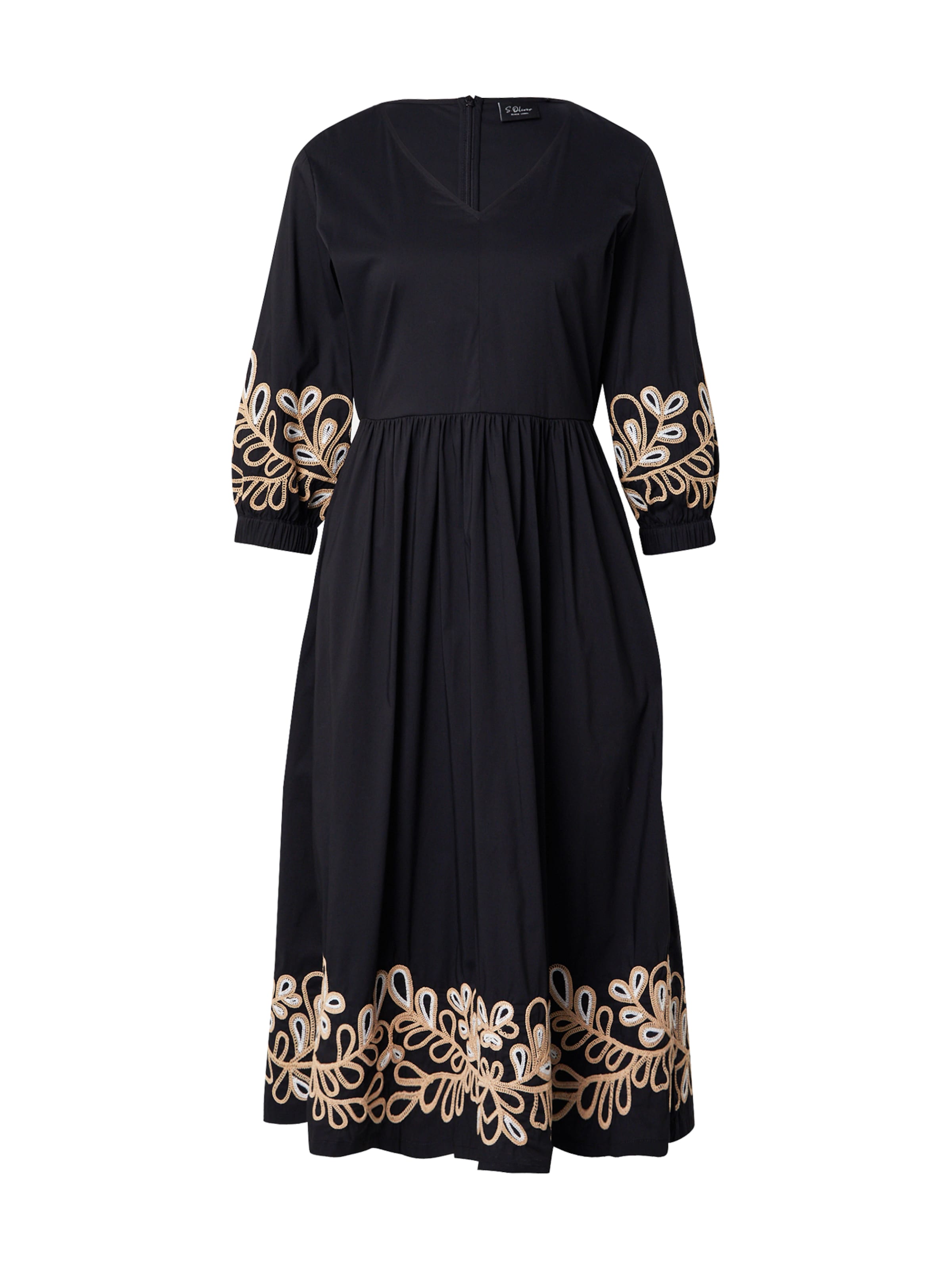 Robe s.Oliver BLACK LABEL en noir : devant