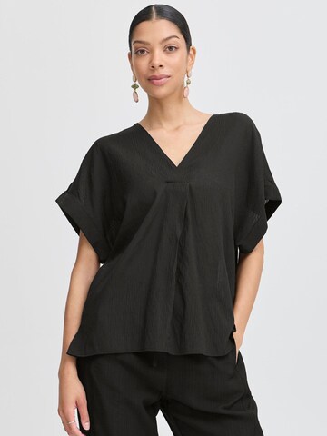b.young Bluse 'BYIbeen' in Schwarz: Vorderseite