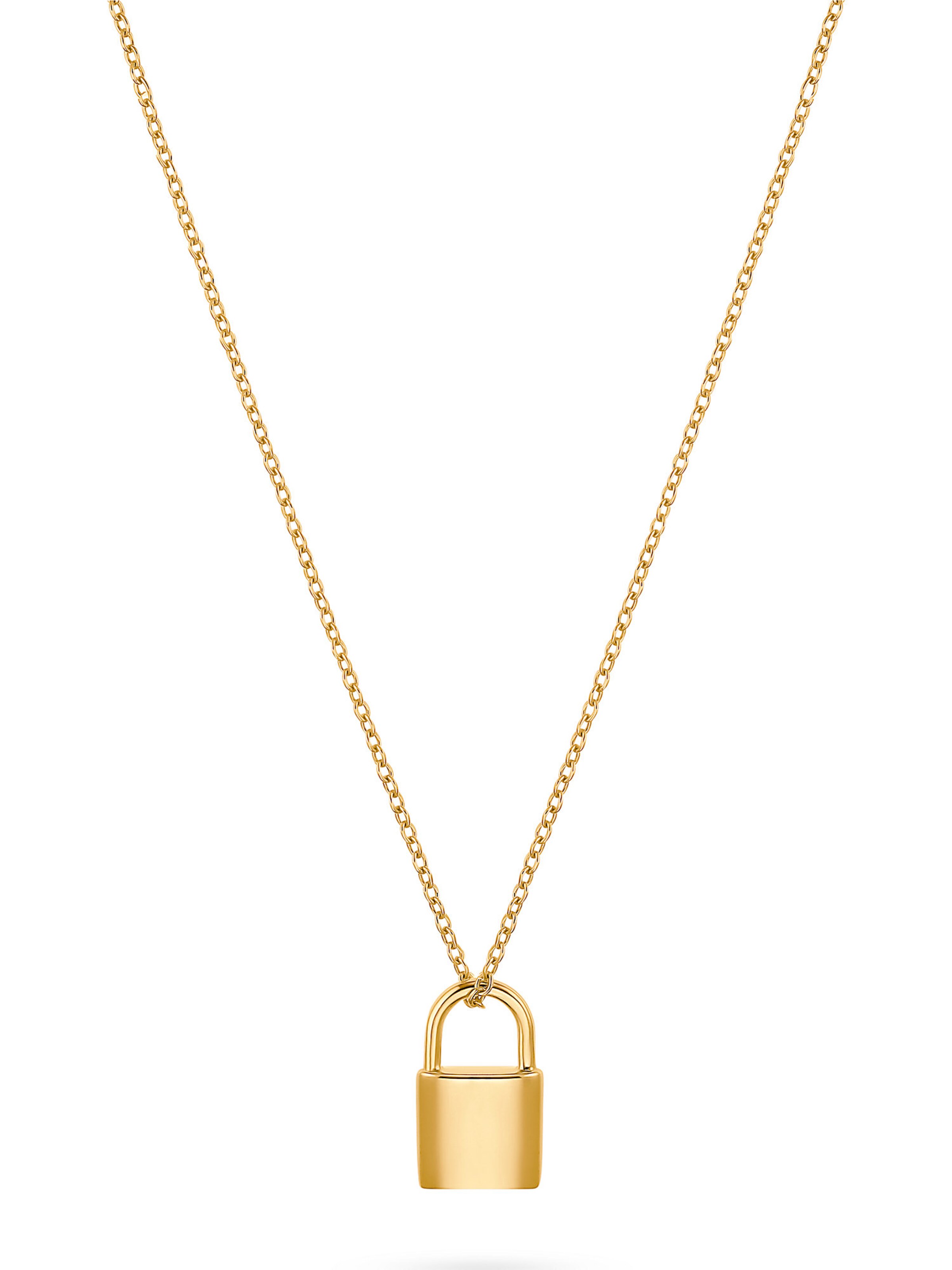 CHRIST Necklace in Gold: front