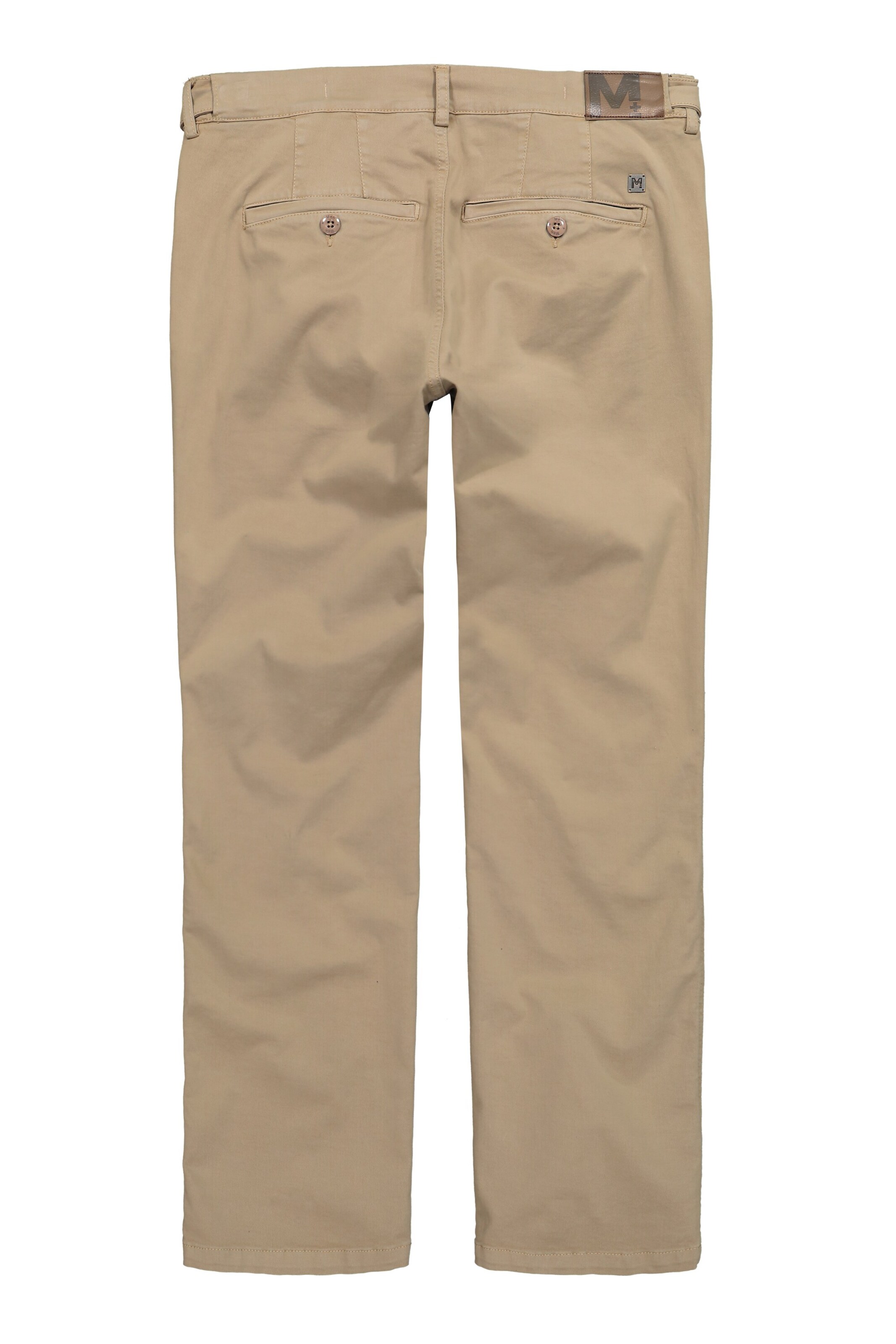 Men Plus Regular Pants in Beige