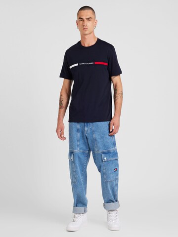 Maglietta di TOMMY HILFIGER in blu