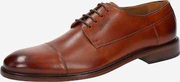 SIOUX Lace-Up Shoes ' Lopondor-701 ' in Brown: front