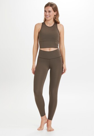 Athlecia Skinny Workout Pants 'Franz' in Green