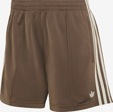 ADIDAS ORIGINALS Broek 'Firebird Classic' in Bruin: voorkant
