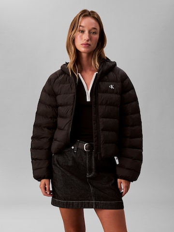 Giacca invernale di Calvin Klein Jeans in nero: frontale