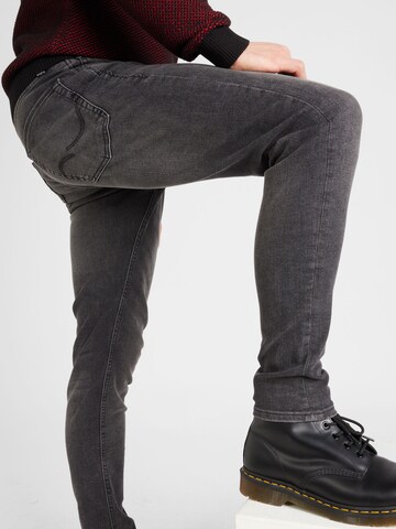 JACK & JONES - regular Vaquero 'PETE' en negro