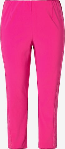 MIAMODA Trousers in Pink: front
