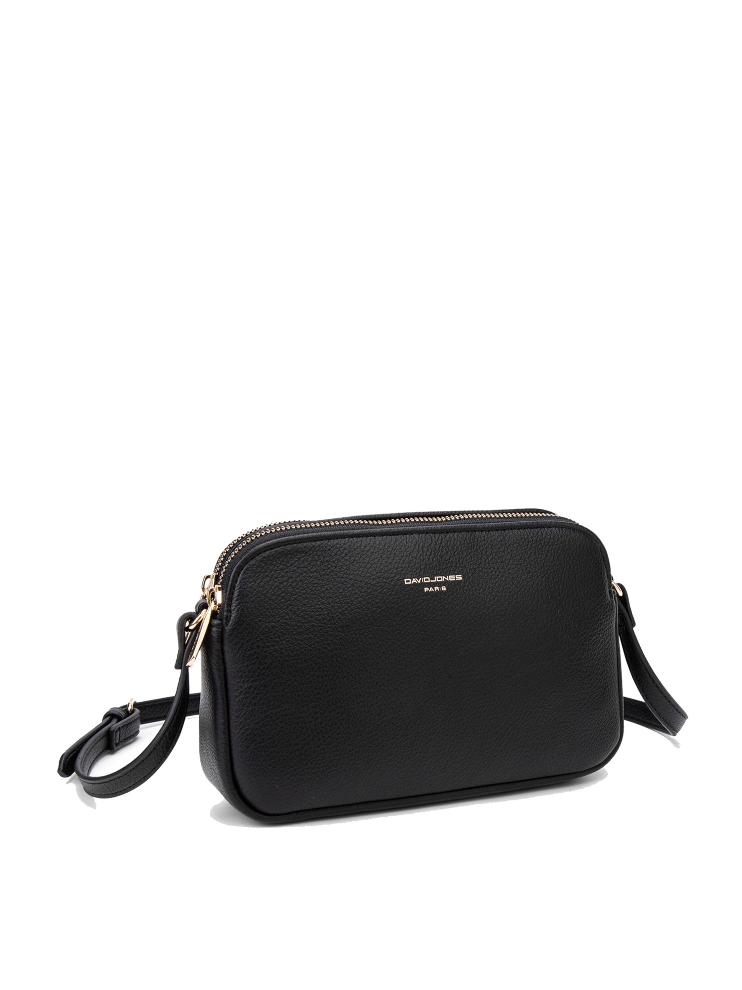David Jones Umhängetasche in Schwarz
