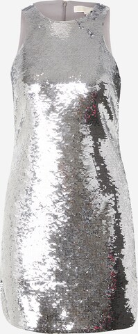 Robe de cocktail MICHAEL Michael Kors en argent : devant