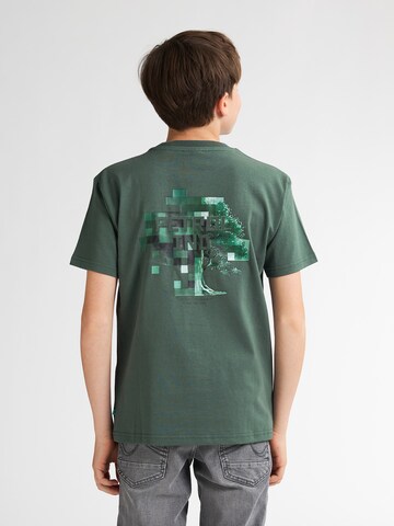 T-Shirt 'Acadia' Petrol Industries en vert : devant