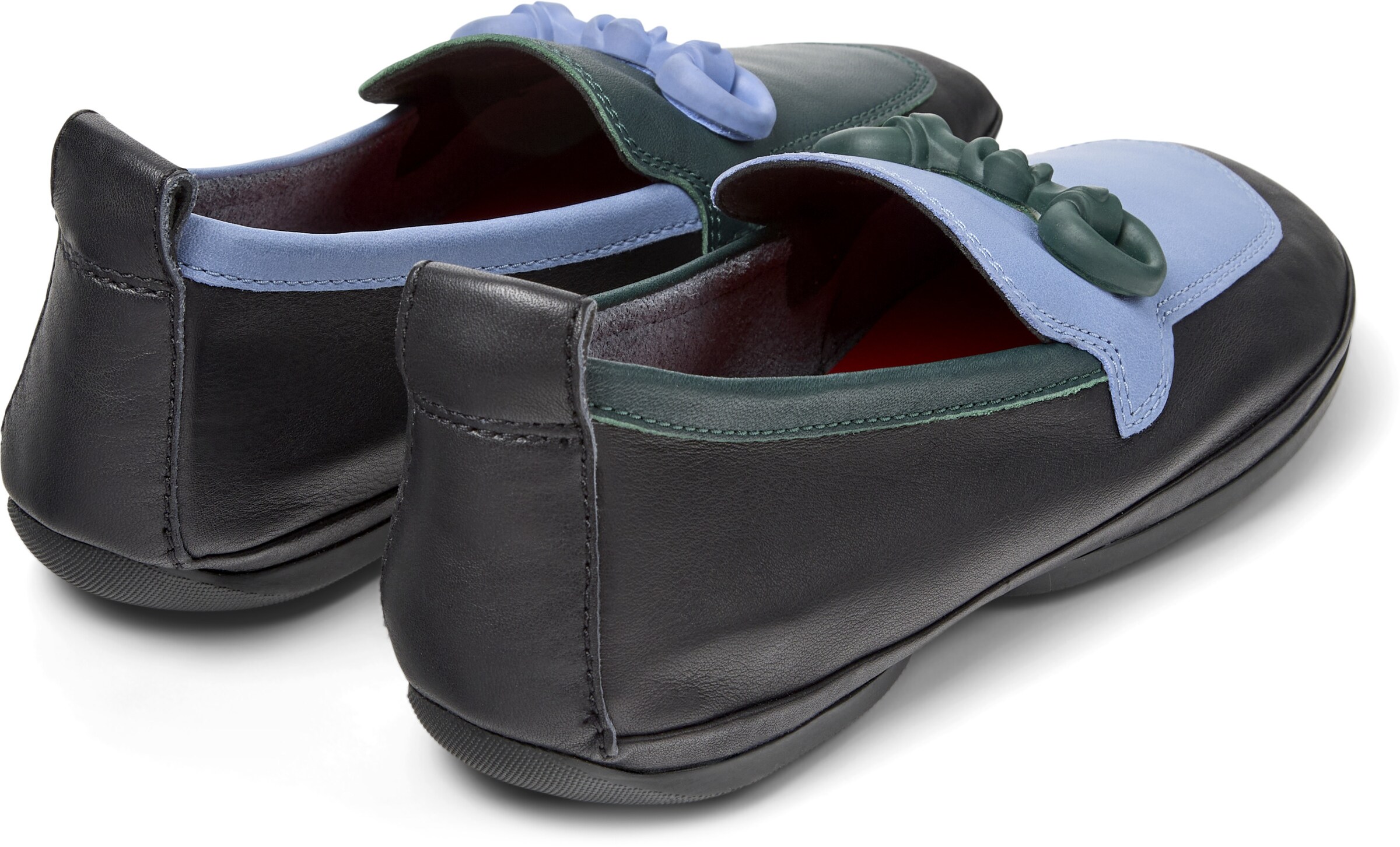 CAMPER - Mocasines 'Right Nina  Twins' en negro