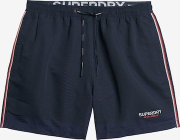 Superdry Board Shorts in Blue: front