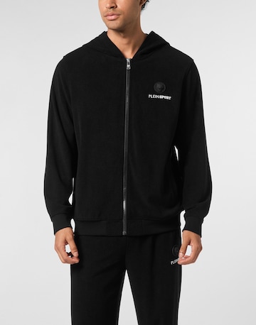 Plein Sport - Sudadera con cremallera en negro