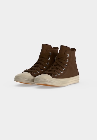 CONVERSE Korkeavartiset tennarit 'CTAS' värissä ruskea