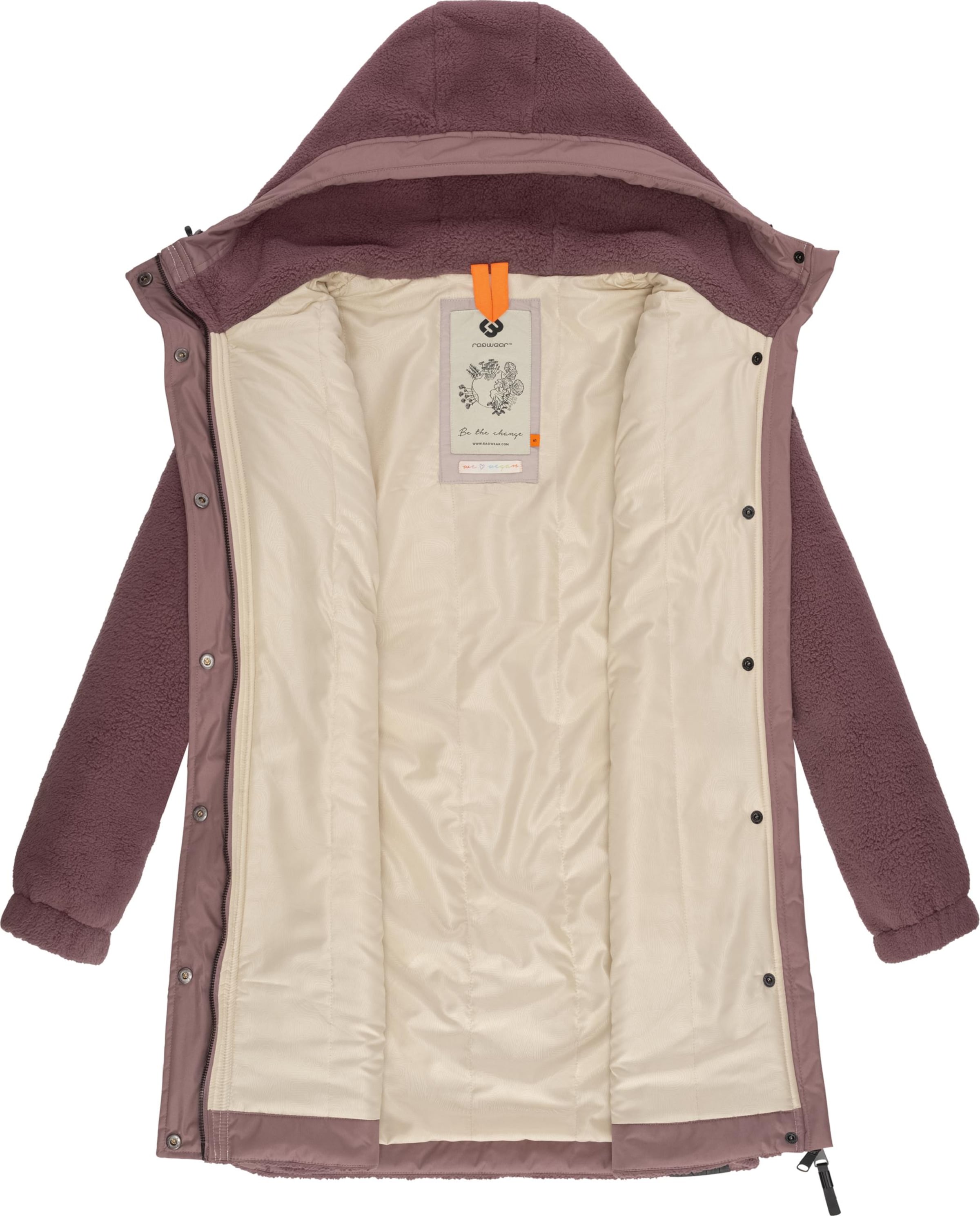 Ragwear Jopa iz flisa 'Cousy' | vijolična barva