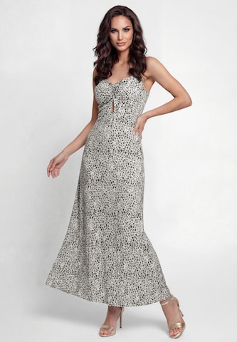 faina - Vestido de verano 'Festive' en verde: frente