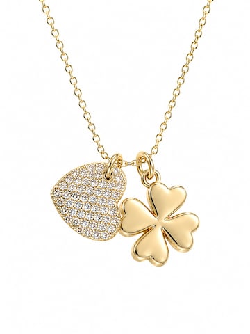 CHIVAL Halsband 'Fortunate' i guld: framsida