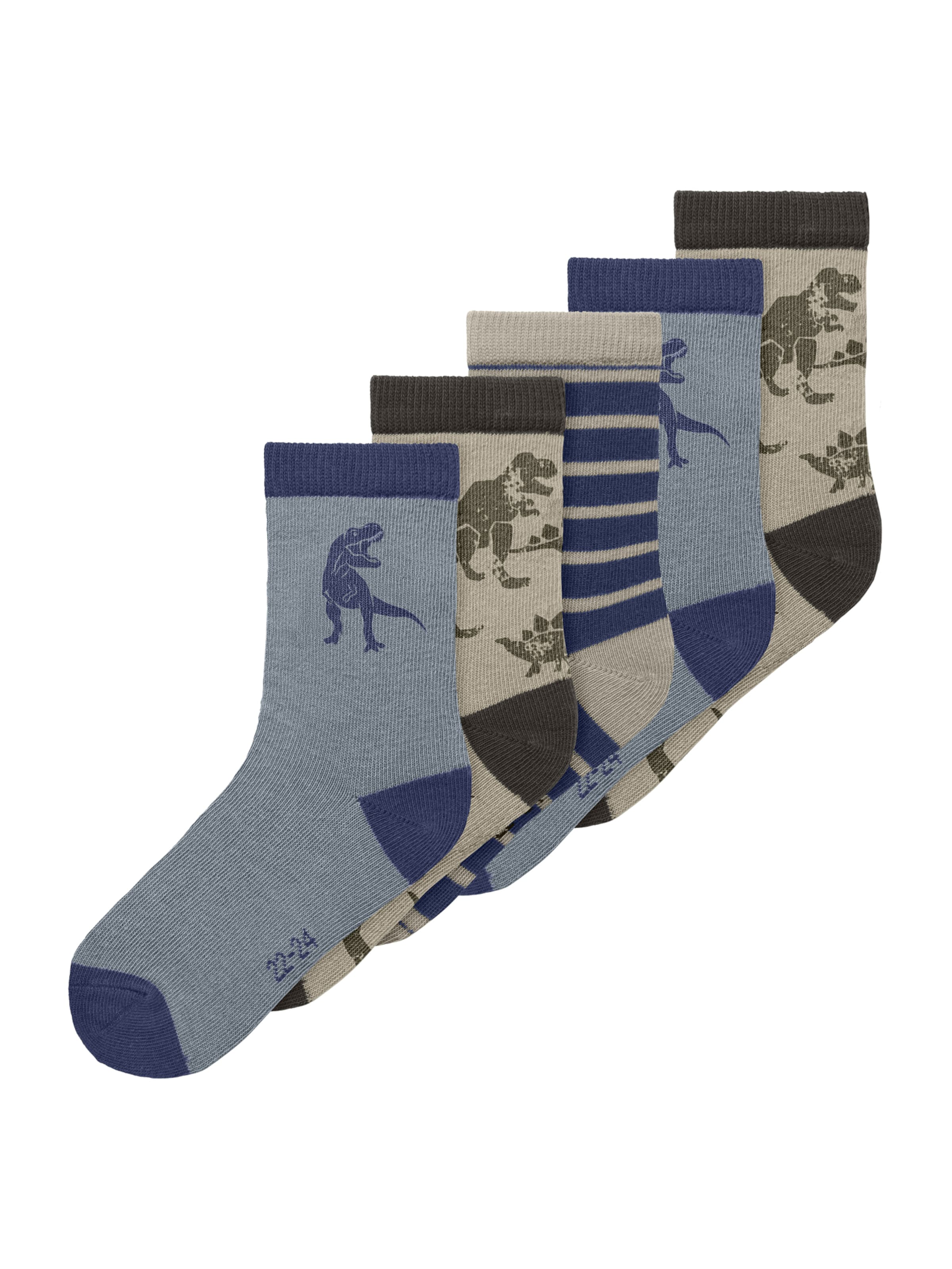 NAME IT Zokni 'NMMNIEL' - kék: elől