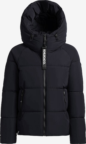 khujo Jacke 'Ono2' in Blau: Vorderseite