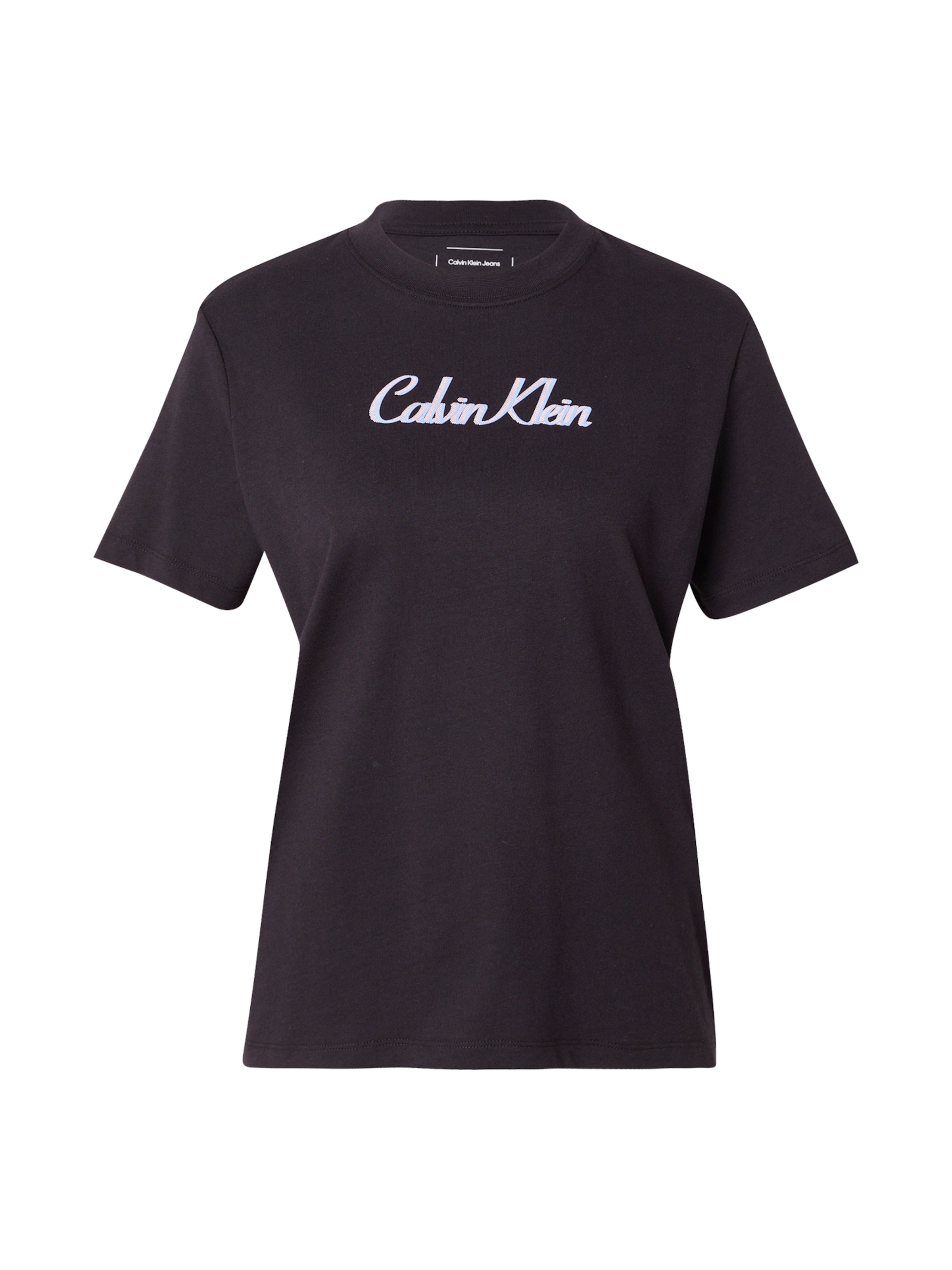 Calvin Klein Jeans Majica '20s CLASSIC' | črna barva: sprednja stran