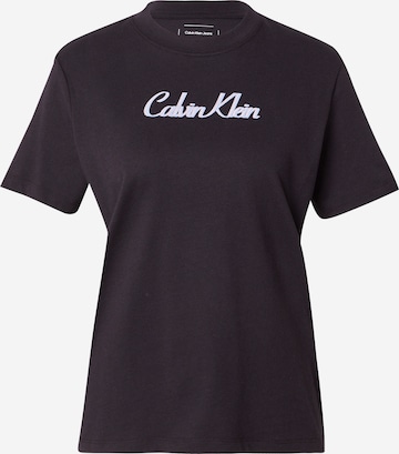Calvin Klein JeansMajica '20s CLASSIC' - crna boja: prednji dio