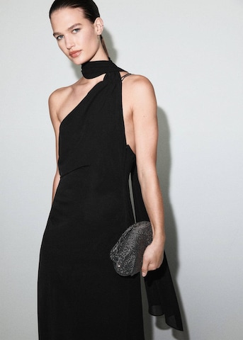 MANGO Kleid 'eva' in Schwarz: Vorderseite