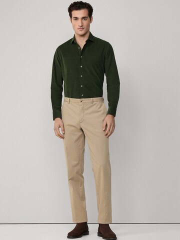 Coupe slim Chemise Hackett London en vert