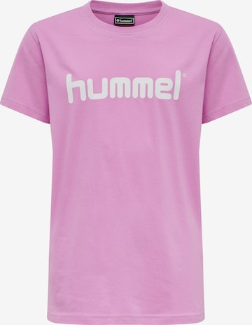 Hummel Shirt in Roze: voorkant