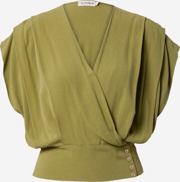 System Action Blouse 'SELENIA' in Green: front