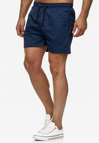 Redbridge Board Shorts 'Anchorage' in Blue: front