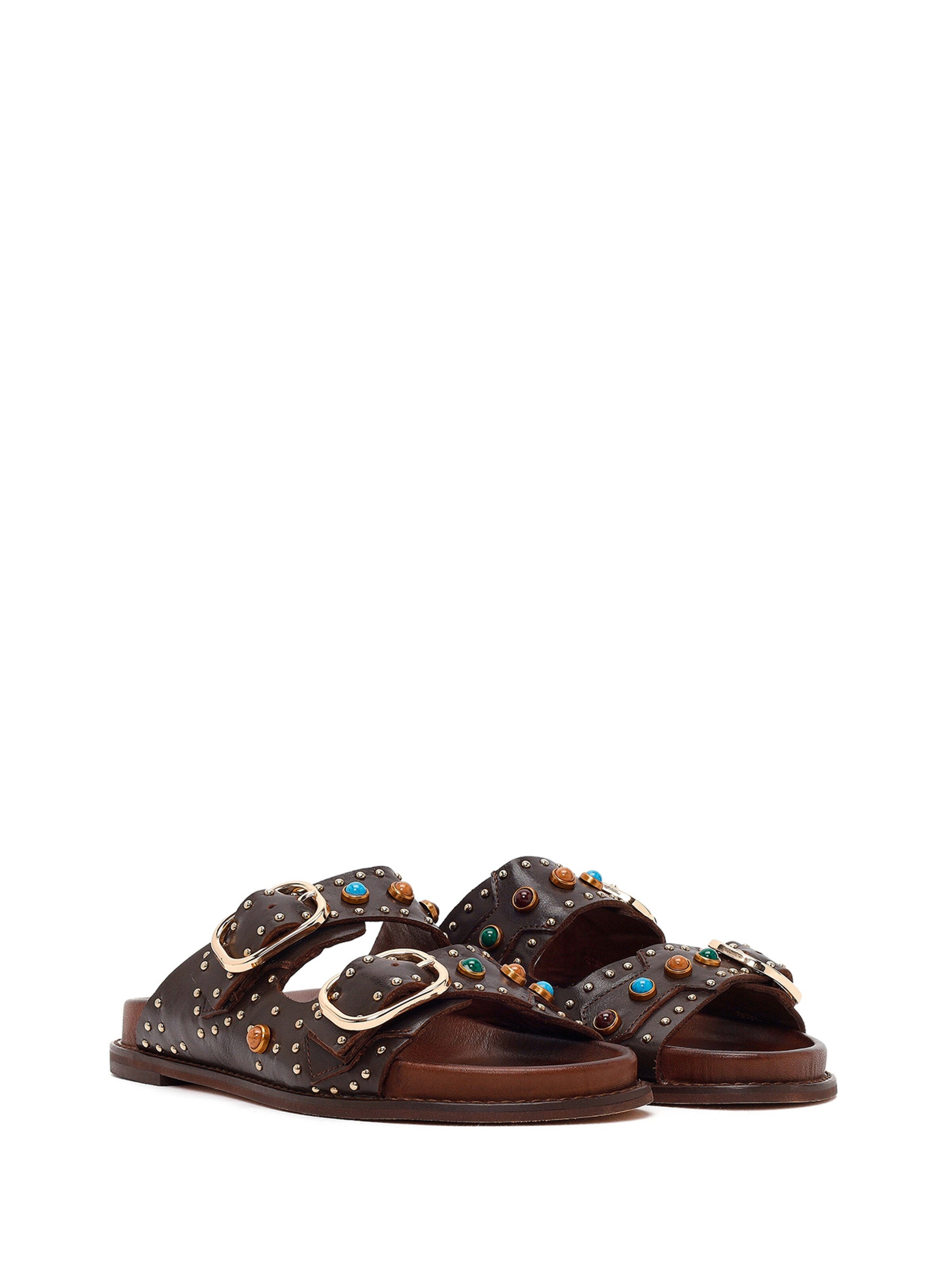 Mule Derimod en marron