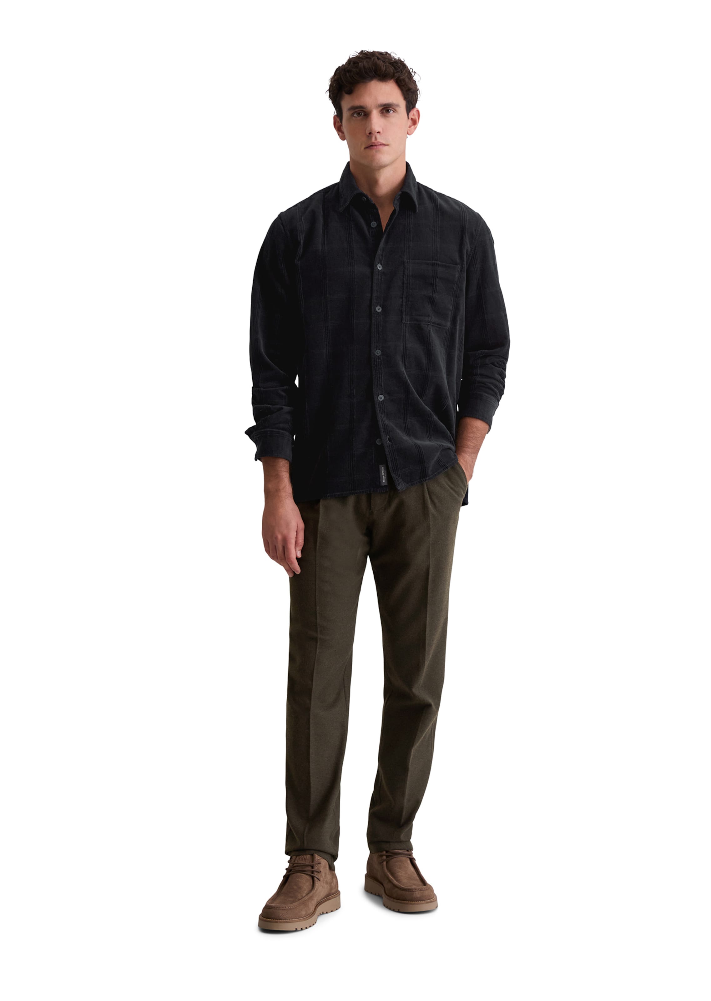 Marc O'Polo Comfort Fit Hemd in Blau