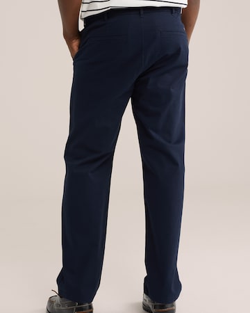 WE Fashion regular Παντελόνι τσίνο σε μπλε