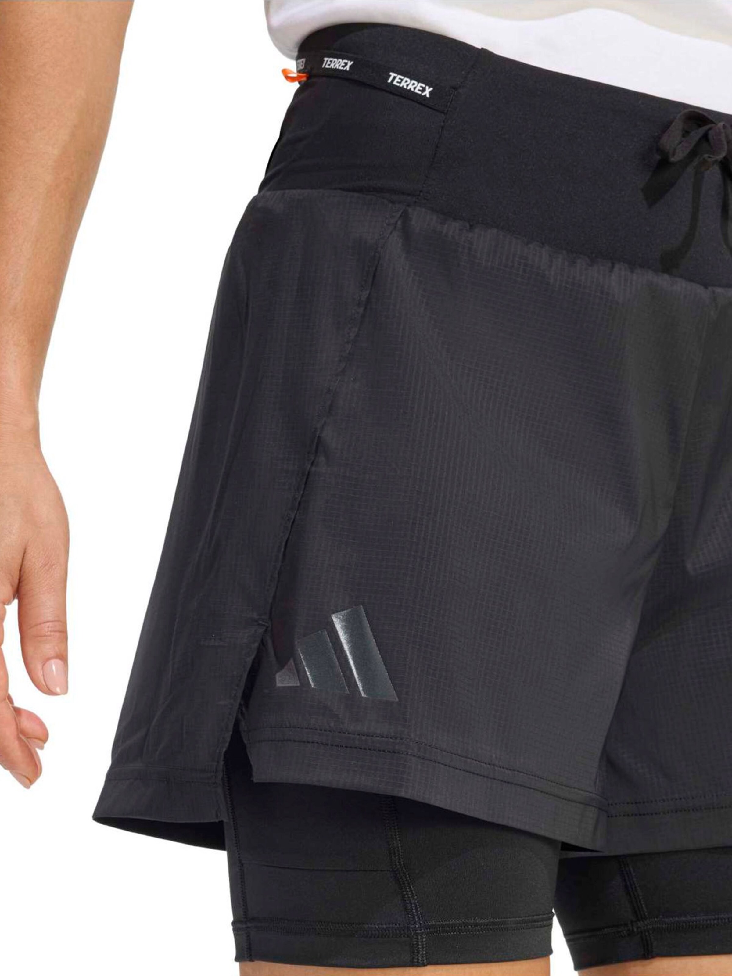 ADIDAS TERREX Обычный Штаны в спортивном стиле 'Xploric' в Черный