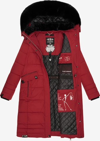 NAVAHOO Winter Coat 'Fahmiyaa' in Red