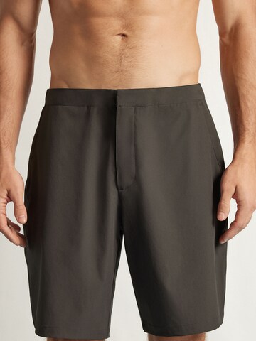 IUMAN Intimissimi Swim Trunks in Grey: front
